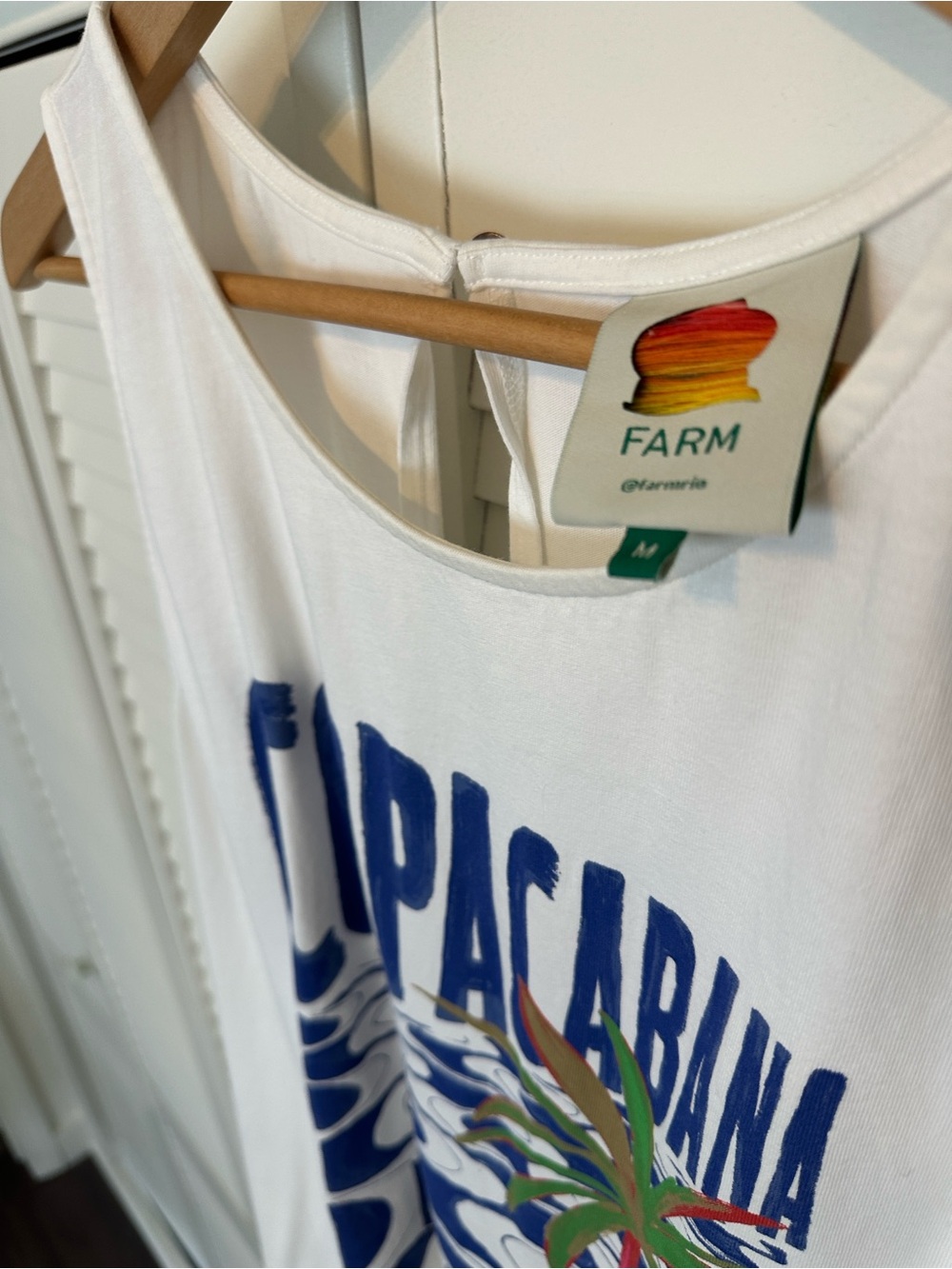 Farm Rio 'Copacabana Brasil' Graphic jumpsuit romper - Picture 2 of 4
